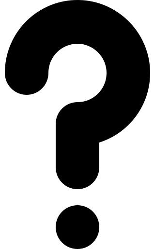 A picture of a question mark